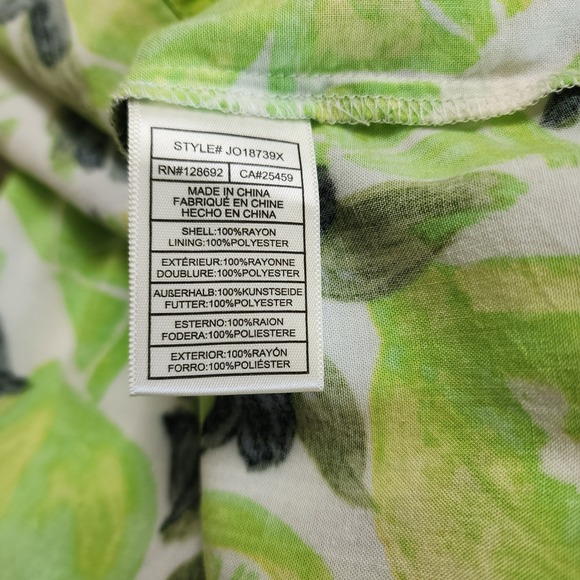 Steve Madden Womens Sunny Lime Challis‎ Tiered Maxi Dress Size Large Lime Green - Picture 6 of 11